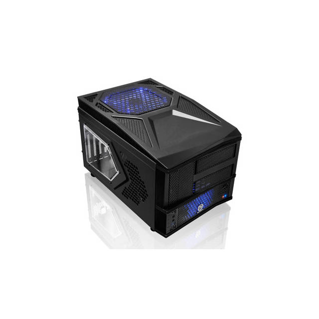 Thermaltake ARMOR A30 VM70001W2Z,2x 5.25"+1x 3.5" Ext/2x 3.5"+2x2.5" Int Bays MINI Case,No P.S