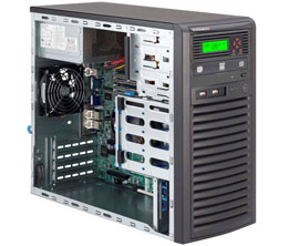 Super 5038D-i,C222/LGA1150, Video, 2x GB Lan,6x SATA2/3+R, DDR3/32GB,Mid-Tower, 300WPS