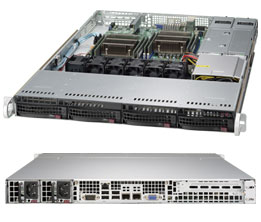 Super 6018R-TDTPR, 2x E5-2600v4, Video, 2x 10GB/SFP+,4x HS SATA3(C612)+R,IPMI,D4(1TB),1U/R500W