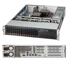 Supermicro SC213AC-R920W, 2U RM, WIO, 16x HS 2.5" SAS3(12Gb/s)+1x Slim CD Bays, 7x LP Slots, R920W
