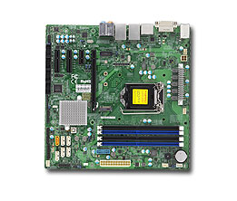 Super X11SSQ, Intel® 7th/6th Gen. i3/i5/i7, DVI+HDMi, HD Audio, 2x GB LAN,6x SATA3+R,D4(64GB),mATX