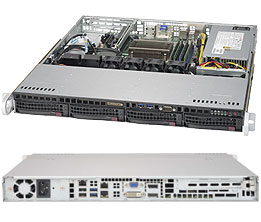 Super 5019S-M2, E3-1200v5 or i3, Video, 2x GB/i210, 4x HS SATA3+Raid(Q170), IPMI, D4(64GB), 1U/350W