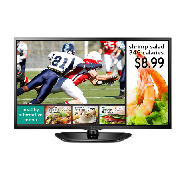 LG Electronics EzSign 42LN549E 42 inch Widescreen 1,000,000:1 9ms Composite/VGA/HDMI/RJ45/USB LED LC