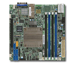Supermicro X10SDV-4C-TLN2F, D1520/4C/8T, PCI-e, Video, 2x 10GB/RJ45 LAN, 6x SATA3, IPMI, DDR4(128GB)
