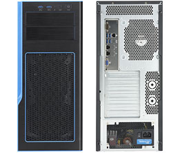 Super 5038K-i, C612/LGA3647, VGA, 2x GB/i350, 6x 3.5"+4x2.5" Bays, DDR4/384GB, Mid-Tower, 750W