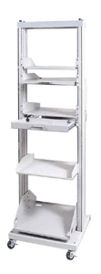 RACK-41U-OP, 41U Open Rack, Black