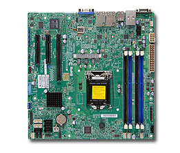 Super X10SLL+-F, E3-1200v4/LGA1150, 3x PCI-e, Video, 2x GB/i210AT, 6x SATA+R, IPMI, DDR3(32GB)