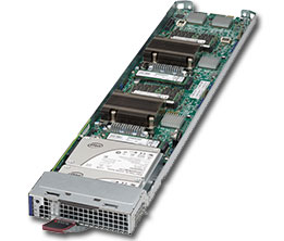 Super MiroBlade MBi-6219G-T8HX, Twin Node/E3-1585v5, 2x 10GB, 1x2.5"+2xM.2, IPMI, D4(32GB) SO-DIMM