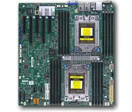 Supermicro H11DSi, 2x AMD 7002/Socket SP3, VGA, 2x GB/i350 LAN, 10x SATA3, IPMI, DDR4(2TB)