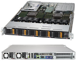 Super 1029UZ-TN20R25M, 2x LGA3647, Video,2x 25GB/SFP28,20x HS 2.5"/7mm NVMe,IPMI,DDR4(3TB),1U/R1600W