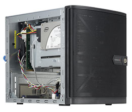 Super 5029AP-TN2, Atom-E3940, Video, 2x 1GB(i210) LAN, 4x HS SATA3, D3(8GB) SO-DIMM, Mini-Tower/250W