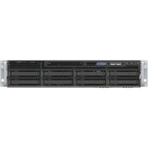 Intel® R2308WFTZS, 2x LGA3647, VGA, 2x 10GB, 8x HS 3.5" SAS3+4x Int Bays, IPMI, D4(3TB),2U/1300W