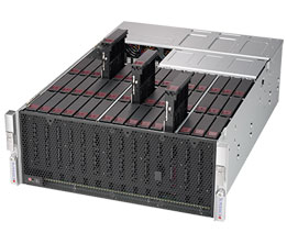 Super 5049P-E1CR45L, 1x LGA3647, Video,2x GB/i210,45xHS SAS3(3008/IT Mode),IPMI,D4(1TB),4U/R1600W