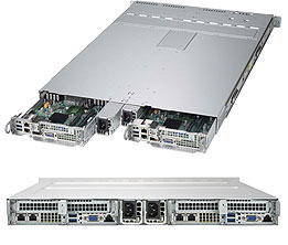 Super 1029TP-DC1R,2x HS Nodes,2x LGA3647,Video,1x SIOM,4x 2.5" HS SAS3(LSI3108),IPMI,D4(2TB),1U/R1KW