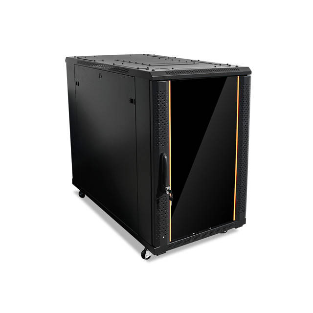 iStarUSA 18U 1000mm Depth Rack-mount Server Cabinet w/ 1U 10-out Overload Circuit Breaker Protection