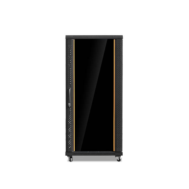 iStarUSA 27U 1000mm Depth Rack-mount Server Cabinet w/ 1U 12-outlet Lightning Surge Protection PDU
