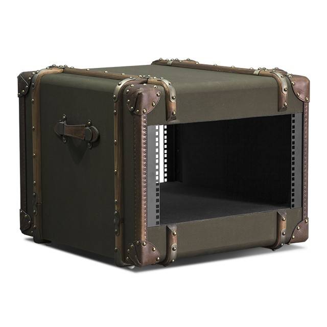 iStarUSA WRT-645 6U 450mm Depth Retro Style Rackmount Cabinet