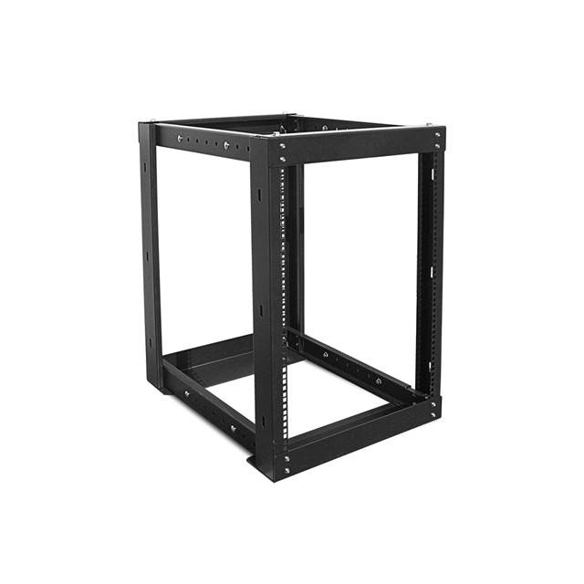 iStarUSA WOR1511-DWR2U 15U 1100mm Adjustable Open-frame Server Rack w/ 2U Drawer
