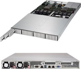 Super 1029P-NR32R, 2x LGA3647, 2x PCIe, Video, 2x 10GB/X550, 32xHS Ruler SSDs,IPMI,D4(3TB),1U/R1600W