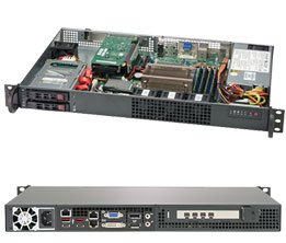 Super 1019C-HTN2, E2100/i3(LGA1151), Video,HD Audio,2x GB/i210,2x HS 2.5" Bays,IPMI,D4(64GB),1U/200W