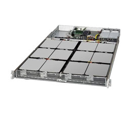 Super 5019D8-TR12P,2xD-2146NT,Video,2x1GB+2x10GB/SFP+ LAN,12xHS SATA HDD/SSD,IPMI,D4(512GB),1U/R400W