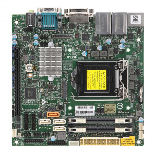 Super X11SCV-L, i3/i5/i7(LGA1151), Video,HD Audio,2x GB/i210-AT+i219LM,4x SATA3(H310),M.2,D4(32GB)