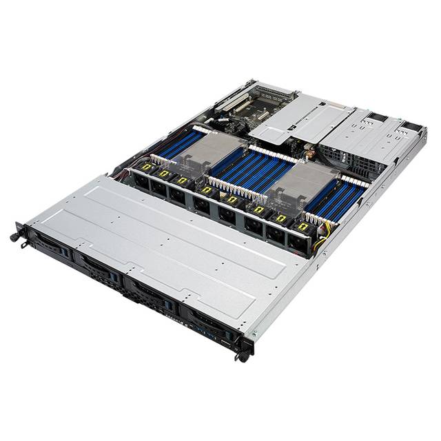 Asus RS700A-E9-RS4 AMD EPYC 7000/ DDR4/ V&2GbE 1U Rackmount Server Barebone System