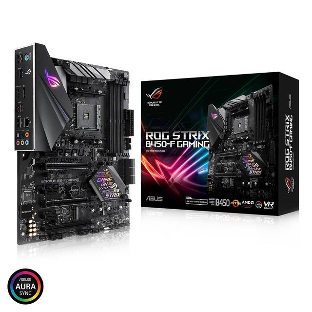 Asus ROG STRIX B450-F GAMING Socket AM4/ AMD B450/ DDR4/ AMD 3-way CrossFireX/ SATA3&USB3.1/ M.2/ A&