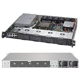 Super 1019D-14C-FRN5TP,D-2173iT/14C28T,VGA,2x10G/RJ45+2x10G/SFP+ LAN,2x2.5" Bay,IPMI,D4/512G,1U/R400