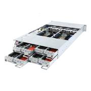 GIGABYTE H261-H61 Four Node Dual LGA3647/ Intel C621/ DDR4/ V&3GbE 2U Rackmount Server Barebone Syst