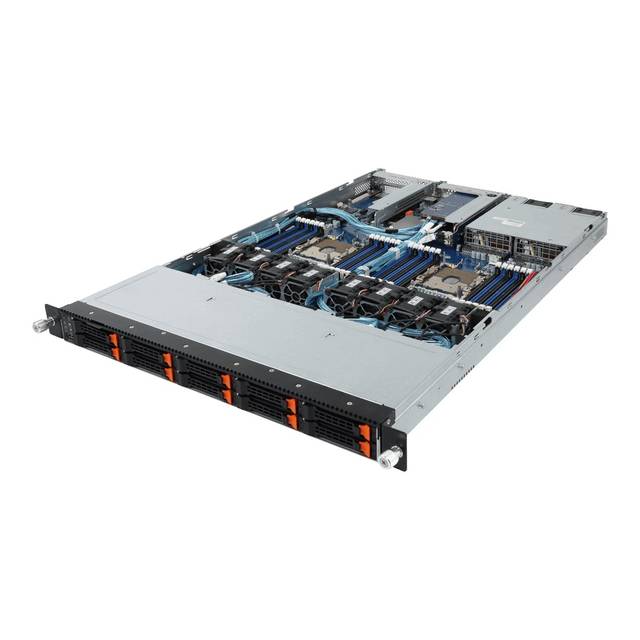 GIGABYTE R181-NA0 Dual LGA3647/ Intel C621/ DDR4/ V&3GbE 1U Rackmount Server Barebone System
