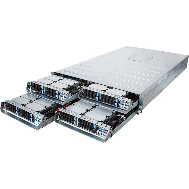 GIGABYTE H270-F4G-SI Four Node Dual LGA2011-3/ Intel C612/ DDR4/ V&GbE 2U Rackmount Server Barebone