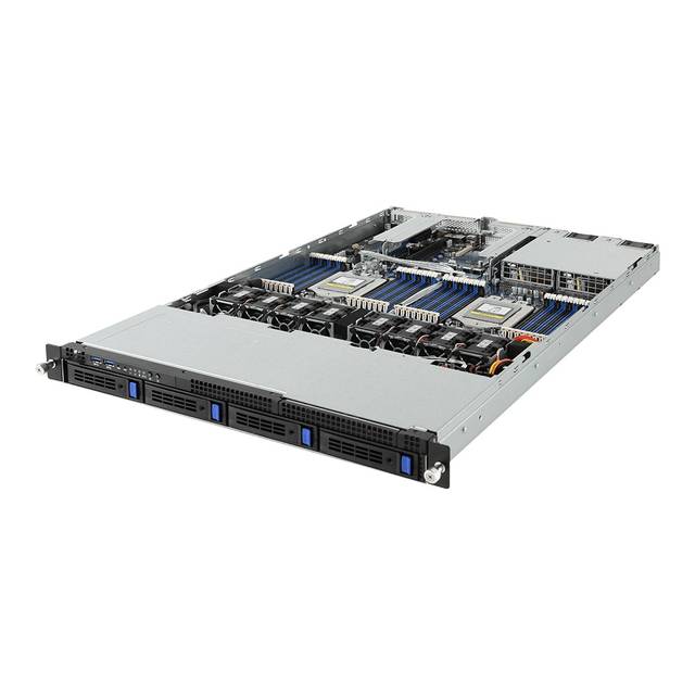 GIGABYTE R181-Z90 Dual Socket SP3/ System on Chip/ DDR4/ V&3GbE 1U Rackmount Server Barebone System