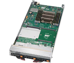 Super MiroBlade MBi-6119R-T3N, Xeon W/LGA2066,VGA,2x 10Gb LAN,3x HS 2.5" NVMe or SATA3,IPM,D4(512GB)