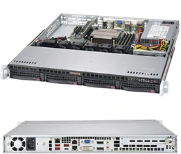 Super 5019C-MHN2,E-2200(LGA1151),Video,Audio,2x GB LAN,4xHS SATA3(C246)+R,M.2,IPMI,D4(128GB),1U/350W