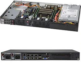 Super 5019D-RN8TP,D-2146NT/8C/16T Video,4xGB+2x10G/RJ45+2x10G/SFP+,2xHS 2.5",IPMI,D4(512GB),1U/R300W