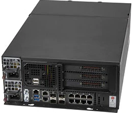 Super E403-9D-16C-FRN13+,D-2183iT-2.2Ghz/16C/32T,VGA,9xGB & 4x10G/SFP+,4x2.5",IPMI,Box PC,R800W