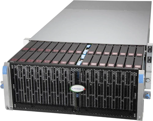 Super 640SP-E1CR60,2x LGA-4189, Video,2x 10Gb/X550,60xHS SAS3 Bays via 1x Exp,IPMI,D4(4TB),4U/R2000W