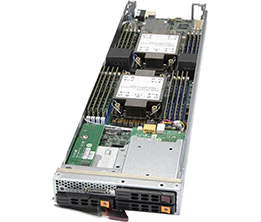 SuperBlade SBi-420P-1T3N,2x LGA-4189,Video,2x25GB LAN,3x HS 2.5" NVMe/SATA3,1x NVMe M.2,IPMI,D4(4TB)