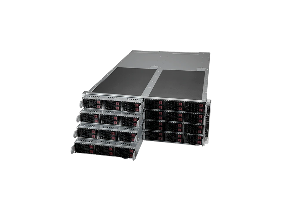 Super F610P2-RTN, 4xNodes, 2xLGA-4189,Video,1xAIOM,6xHS 2.5" SAS3/NVMe4,2xM.2,IPMI,D4(4TB),4U/R2200W