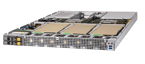 Super 120GQ-TNRT,2x LGA-4189,6xPCIe4.0,Video,2x10Gb,2xHS 2.5" NVMe+2x2.5" Fixed,IPMI,D4(4TB),1U/R2KW