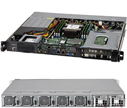 Super 1019P-FRDN2T,1xLGA3647,2xPCIe,Video,2x10GB/X722+,2x Fixed 2.5" Bays,IPMI,D4(1.5TB),1U/R600W DC