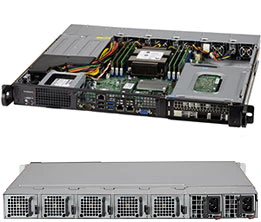 Super 1019P-FRN2T, 1x LGA3647, 2xPCIe,Video,2x10GB/X722+,2x Fixed 2.5" Bays,IPMI,D4(1.5TB),1U/R800W