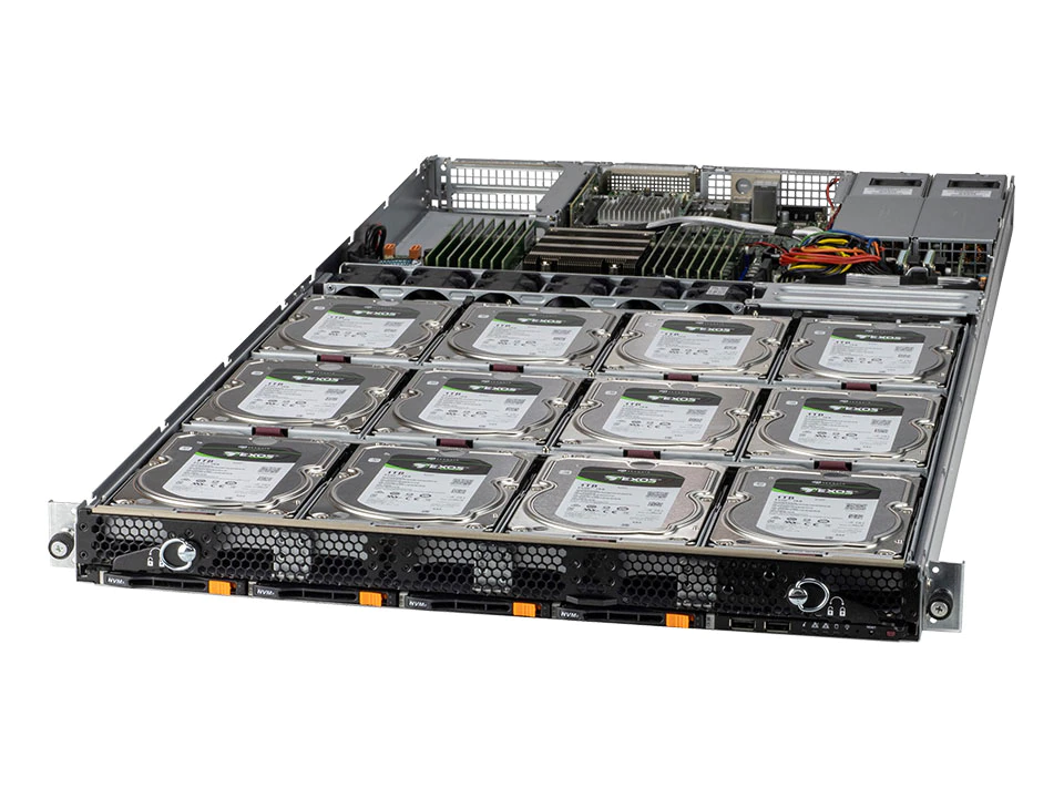 Super ASG-1014S-ACR12N4H,1xEPYC7003,3xPCIe4,Video,2x10GB,12x3.5"+4x2.5" HS,IPMI,D4(4TB),1U RM,R800W