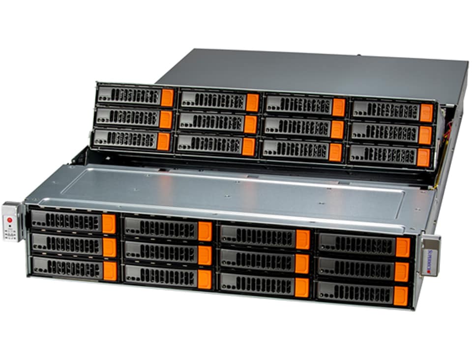 Super 620P-E1CR24H,2xLGA-4189,Video,2x10Gb/X550,24xHS 3.5" SAS3/SATA(3908),Exp,IPMI,D4(4T),2U/R1600W