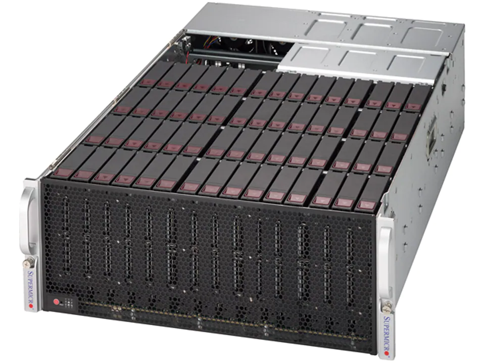 Super 540P-E1CTR60L,1x LGA-4189,Video, 2x 10GB/X550, 60xHS SAS3(3816/IT Mode),IPMI,D4(3TB),4U/R1600W