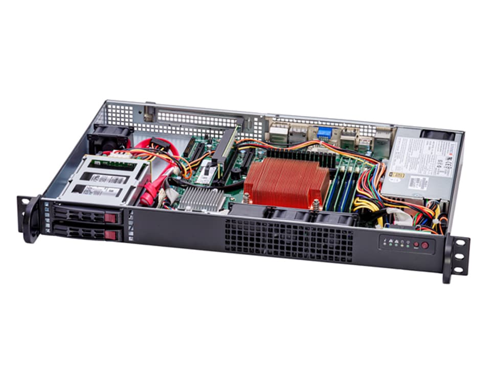 Super 111AD-HN2,12th Gen i9/i7/i5/i3/LGA1700,Video,2x2.25Gb,2xHS 2.5 Bay,IPMI,D5(128GB),1U,200W ACDC