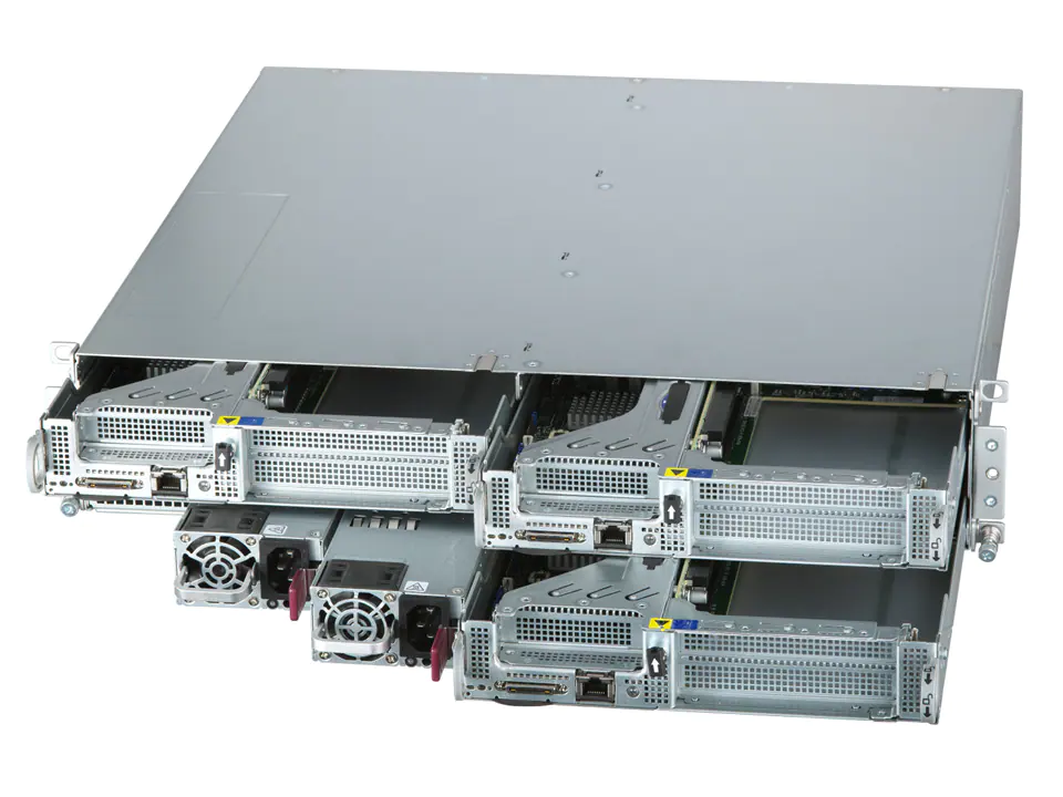 Super 211SE-31A,3x Nodes, 4Gen 1xLGA-4189,Video,1xGB,2xNVMe M.2,IPMI,KVM+COM,D5(2TB),2U/F R2KW, *AC
