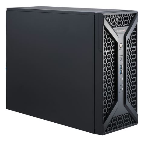 Supermicro CSE-735D4-1K26, Mid-Tower, 4x 3.5" Int+2x 5.25" Ext Bays, 1260W Whisper-Quiet (<21dB) P.S