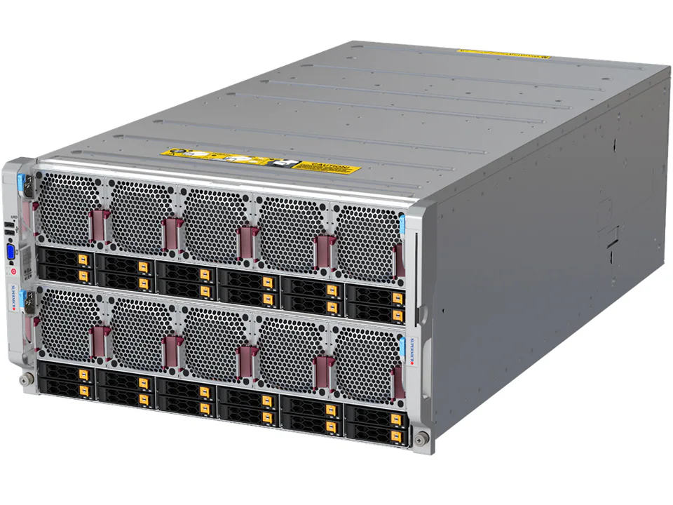 Super 681E-TR, 8x LGA-4677,26xPCIe 5.0,Video,GB LAN,24xHS 2.5" NVMe/SAS/SATA,IPMI,D5(32TB),6U/R2600W